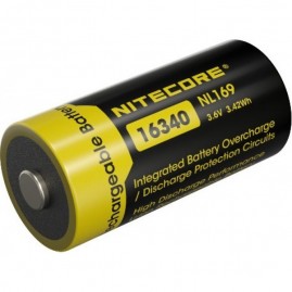 Аккумулятор NITECORE NL169R RCR123/16340 Li-ion 3.7v 950mAH