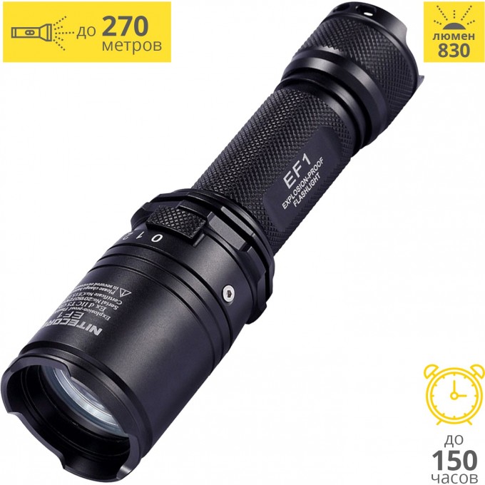 Фонарь взрывозащищенный NITECORE EF1 13545
