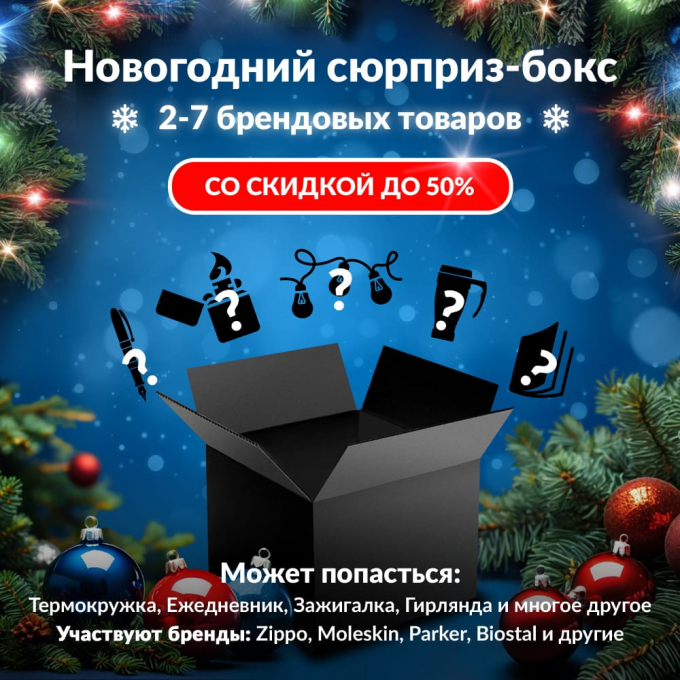 Новогодний сюрприз-бокс NITECORE 1 nit-gift-ng-1
